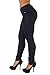 Style K519– Colombian Design, Butt Lift, Levanta Cola, Skinny Jeans in Black Size 7