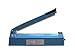 REV 12 Inch Impulse Heating Bag Sealer Machine with Extra Metal Elements and Teflon Strips (12 Inch Blue Sealer)