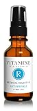 Organic Retinol 1.0 Night Serum - Pro Age Formula for Women Over 30 | Maximum Strength (1 Ounce)