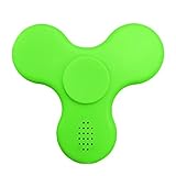 YOLODEALZ LED fidget spinner with Bluetooth speaker for music; get relief from stress and any form of autism (Green) (Misc.)