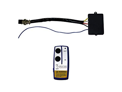 SuperATV 4500 Lb. Black Ops ATV Winch - With Wireless Remote and 50' Synthetic Rope