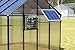 Amtrak Solar 12-Inch 100W Solar Attic Fan with Thermostat – Quiet Waterproof Vent for Attic, Garage, Shed, or Greenhouse – Plug & Play – Monocrystalline Panel – Made in USA