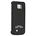 Galaxy S6 Charger Case Mini Kitty 4200mAh External Backup Power Battery Charger Case Rechargeable Backup Battery Case with Viewing Stand for Samsung Galaxy S6 (Black)