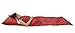Red Artificial Silk Single Sleepsack Sleeping Bag Liner 210x90cm