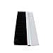 4' Aluminum Long Bristle Door Sweep