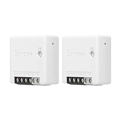 SONOFF ZBMINI ZigBee Mini Smart Light Switch, 2 Way Switch, Compatible with Alexa, SmartThings Hub, Philips Hue, Google…