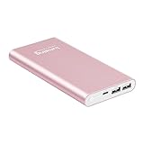 Lumsing 12000mAh Battery Pack External Portable Charger iPhone Apple Lightning Power Bank Pink