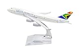 TANG DYNASTY(TM) 1:400 16cm Boeing B747-400 South African Airways Metal Airplane Model Plane Toy Plane Model