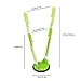 Baggy Rack Hands-Free Clip Food Storage Freezer Baggy Holder,Bag Holder for Plastic Bags Stand/Pack of 2 Green