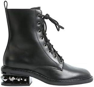 Nicholas Kirkwood Women's 903A27VLS4N99 Black Leather Ankle Boots