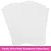 Vellum Paper, Cridoz 50 Sheets Translucent Vellum Transparent Tracing Paper 8.5 x 11 Inches Clear Paper for Sketching Tracing Drawing Animation