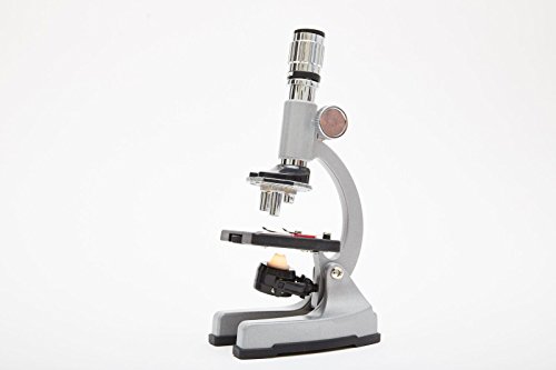 Microscope Kit with Metal Arm and Base, 6 Magnifications from 50x to 1200x, Includes 86-Piece Accessory Set and Case (5 Bonus Animal/Plant sides) (86 - Piece Accessory Set + Smart Phone Adopter) - Thumbnail 3
