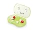 Small Weekly Pill Organizer 2 Times a Day, 7 Days Pill Box, Daily Pill Case, Rainbow-colors Pill Planner