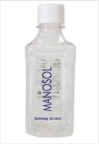 Manosol Rubbing Alcohol, 250 ml, Transparent