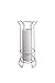 Bathsense Tulip Tissue Reserve Heavy Gauge 4 Roll Toilet Paper Holder, Brushed Satin Nickel