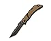 Outdoor Edge Chasm Folding Pocket Knife 2.5 Inch, CHC-25, Coyote Brown Handle with Pocket Clip