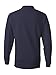 Jerzees Mens 50/50 Long-Sleeve Jersey Polo with SpotShield (437ML) -J NAVY -M