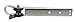 Amarine Made 16-1/4 Inch Stainless Steel Boat Anchor Roller - 07557s