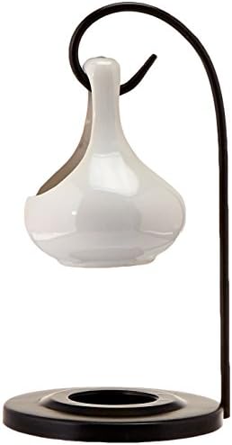 White Tear Drop Oil Warmer