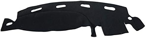 Yesjoy Black Car DashMat Dash Sun Cover Dashboard Cover Pad Mat Non-Slip Fits For Ram 1500 2500 3500 1998-2001
