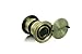 TOGU TG3828YG-AB Solid Brass UL Listed 220-degree Door Viewer with Heavy Duty Privacy Cover for 1-3/5