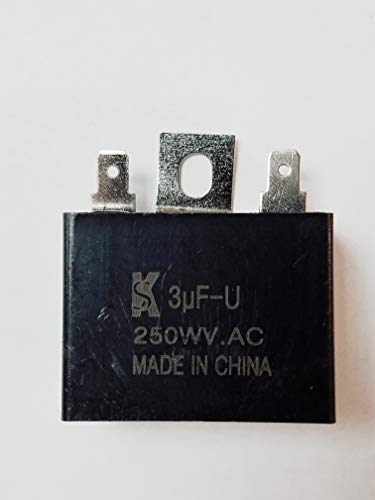 1 Piece Ceiling Fan Capacitor Cap 3 Mfd 3 Uf 3uf 250v 2