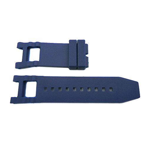 Replacement Generic 28mm Silicone Blue Watch Strap for Invicta Subaqua Noma
