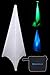 (2) Rockville RSC7W White Tripod PA Speaker Stand Scrims Cloth 360 Degree Cover