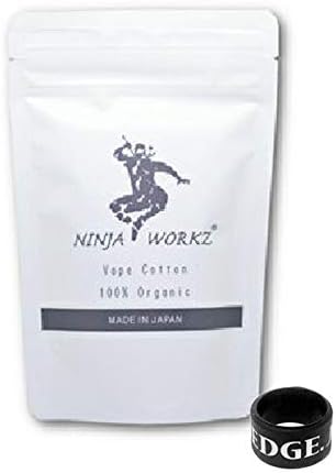 Amazon Ninja Workz Vape Cotton ニンジャワークス ヴェイプコットン ベイプコットン ビルド用ウィック Ninja Workz アトマイザー
