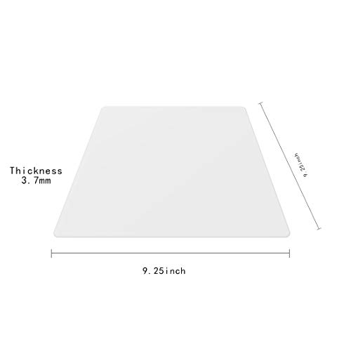 Glass Print Bed Borosilicate Glass 3D Printer Glass Print Bed 235x235x3.7mm for Ender 3 DC-01 Glass Print Bed Borosilicate Glass - Thumbnail 2