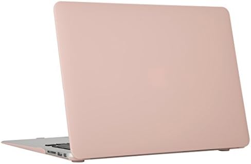 MacBook Pro 13 Inch Case KAOPU Soft Touch Matte Plastic Laptop Hard Case Cover Protective Case for Apple MacBook Pro with Retina Display 2016 Release (Models: A1706/A1708) Shell Cover (Pink)