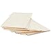 Bright Creations Thick Balsa Wood Sheets for DIY Models (8 x 4 in, 12 Pack)