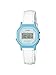 Casio Women's 'Vintage' Quartz Resin Casual Watch, Color (Model: LA-11WL-2ACF), White/Blue