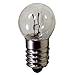 GutReise DC 50pcs E10 2.5V 0.3A Warm White Bulb Light Bulbs Miniature Screw Base (2.5V)