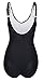 BAWDY Plus Size Swimsuit Women's Sexy 1 Piece Monokini Swimwear,H12849,2XL