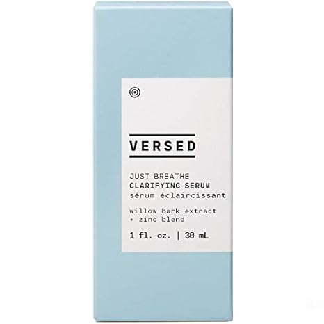 versed just breathe clarifying serum review