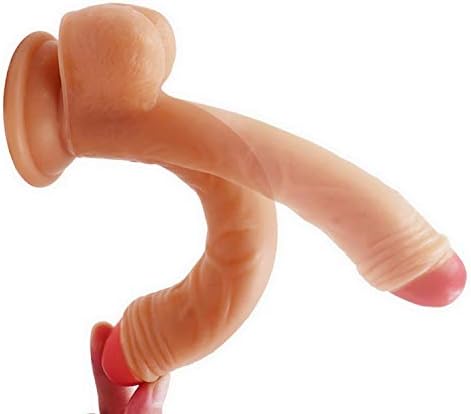 UsmanCR3 Pěggìng Stràp ón, Companion T-Shirt Insert Realistic T-Shirt Big Silicone Flexible with Strong Suction Cup | long：7.67inches/19.5cm，diameter：1.37inches/3.5cm