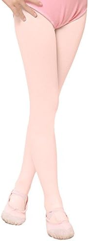 EULANTGirls Ballet Tights,90D Thick Footed Dance Tights for Kids,Women's Opaque Tights Stretch Pantyhose Leggings for Dance & School