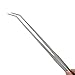 LILYS PET Straight and Bend Stainless Steel Super Thick Tweezers Set,Pliers Aquarium Tool Fish Tank Aquatic Plants Forceps Clip (18.9