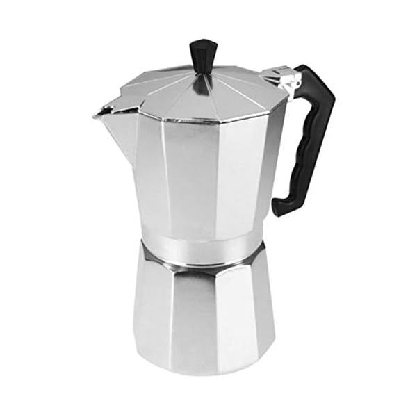 Kaffeemaschine Aluminium Mokka Espresso Espressokocher Topf Stovetop Kaffeemaschine Pot Brewer Moka Topf 1 Tasse / 3cup… – Bild 3