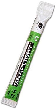 Cyalume SnapLight Green Glow Sticks – 6 Inch Industrial Grade, Ultra Bright Light Sticks With 12 Hour Duration by Cyalume