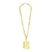 Enzo Cass Certified G Pendant Necklace WWE Authentic