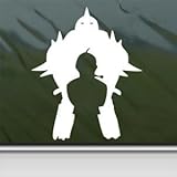 Fullmetal Alchemist White Sticker Decal Elrich Bro White Car Window Wall Macbook Notebook Laptop Sticker Decal