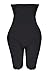Ekouaer Women's Tummy Control Shapewear Butt Lifter & Thigh Slimmer,Black,M