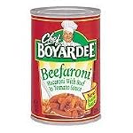 Chef boyardee beefaroni tomatoes (Water tomato puree), Water, beef, enriched macaroni (semolina enriched with niacin, iron, th (064144043033)
