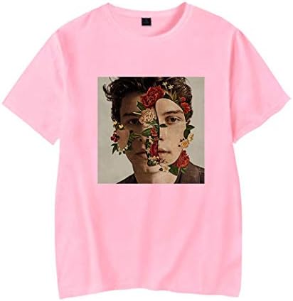 Ricxiaoh Singer Shawn Mendes Graphic Print Unisex Commemorative Top Fan Support T-Shirt Musice Tee
