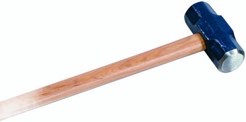 Bon RiverWorks 27-171 8-Pound Double Face Sledge Hammer with Hickory Wood Handle
