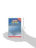 Image de German Compact Dictionary: German-English/Englisch-Deutsch (Berlitz Compact Dictionary)