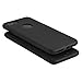 iPhone 7 Plus Case, Black Durable Shock Absorbing Rubber Cover with Excellent Grip fits 5.5 inch iPhone - Tough & Protective and Light & Slim | totallee The Doberman (Black)