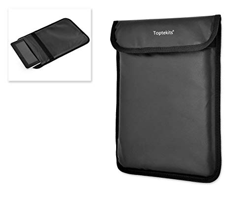 Toptekts D102 Simple PU Leather Protective Anti-Tracking Anti-Spying GPS RFID Signal Blocking Blocker Pouch Bag Sleeve Case Cover for 7-10 inches Tablets - Thumbnail 6